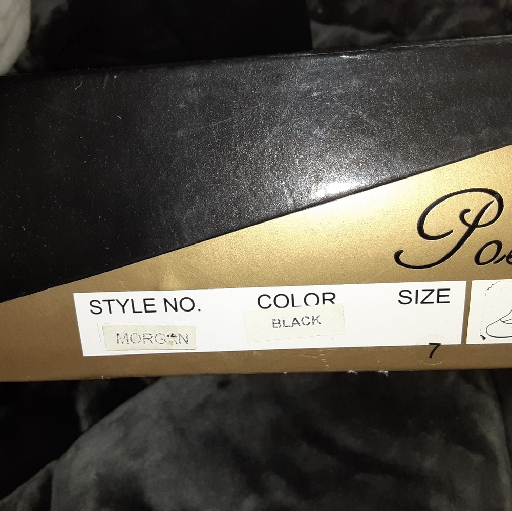 Black shoes swade